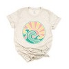 Simply Sage Market Round Waves Short Sleeve Tee - 2 of 4