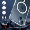 Reiko Magnetic Wireless Charging TPU Bumper Case For iPhone 13 In Clear - 4 of 4
