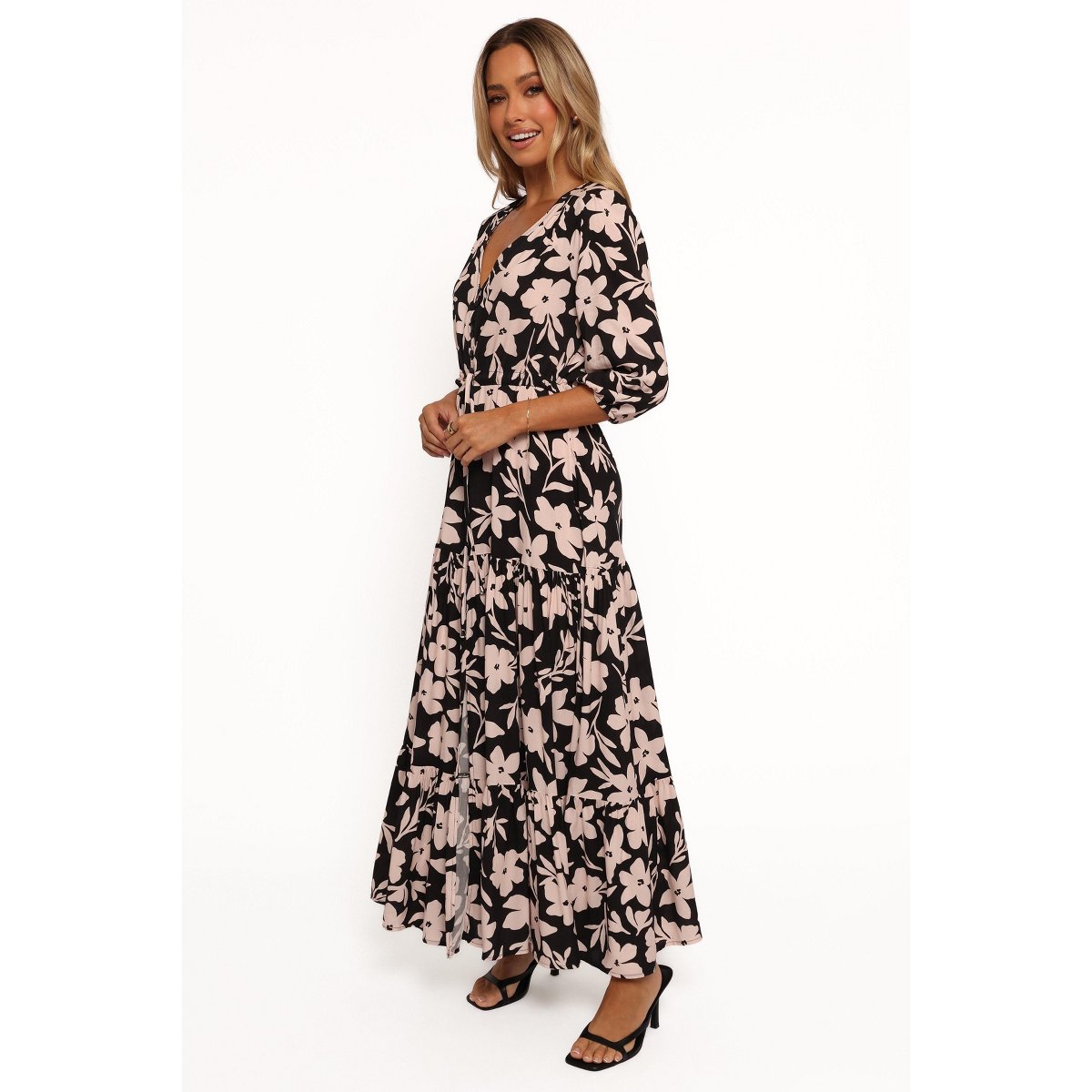 Женские платья Petal and Pup Women's Kelda Dress - Black Augusta Print XS — фото 2