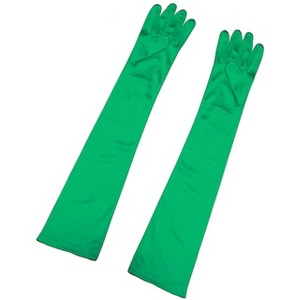 INSPIRE CHIC Women's Full Finger Opera Length Solid Gloves - 1 of 4