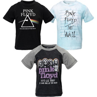 Pink Floyd Raglan Short Sleeve Graphic T-Shirt Blue/White/Black 
