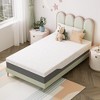 Itopfox Memory Foam Mattress for Cool Sleep & Pressure Relief, Medium Firm Support with Removable Cover, No Fiberglass - 3 of 4