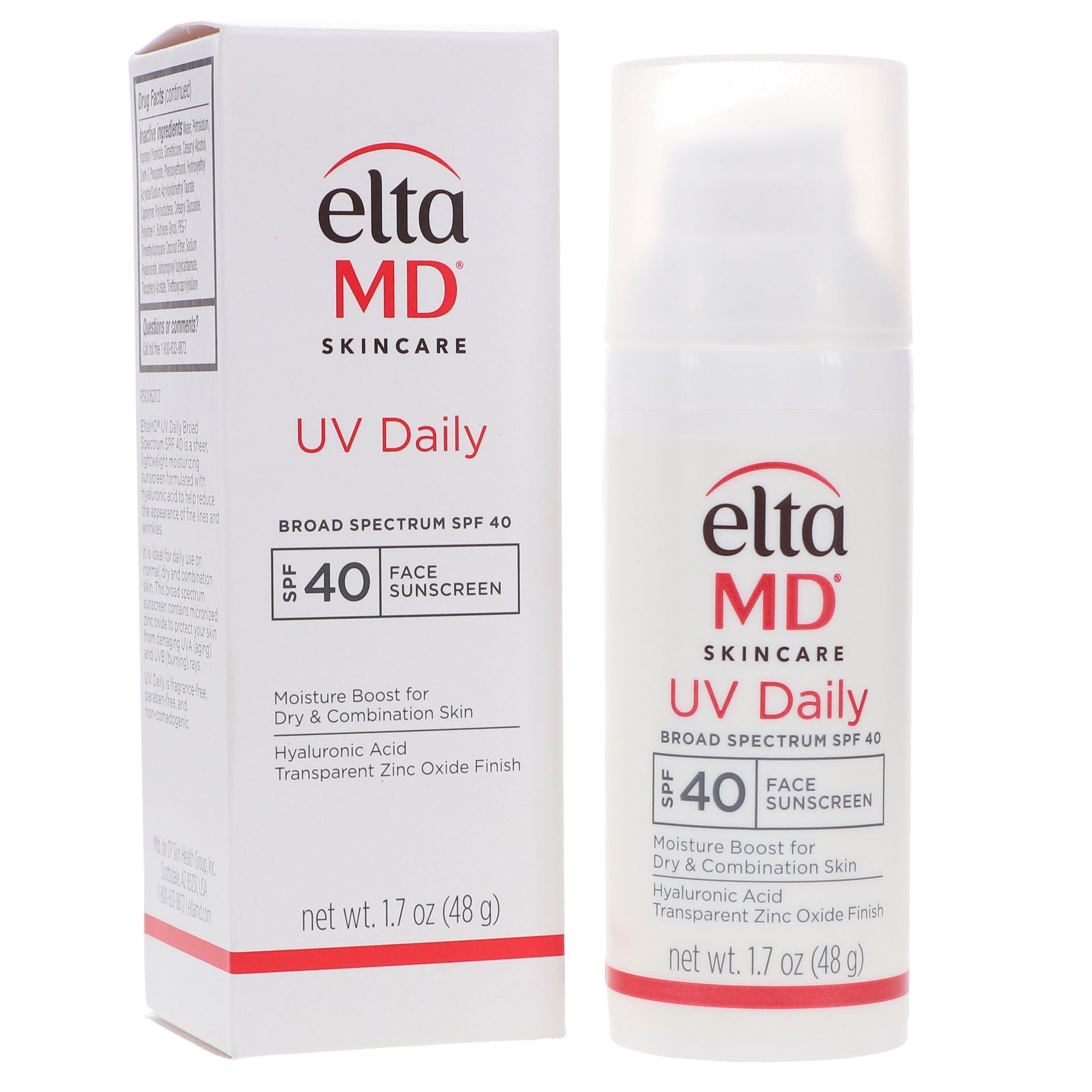 EltaMD UV Daily Broad Spectrum SPF 40 Face Sunscreen 1.7 oz