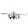 General Dynamics F-16C Fighting Falcon "Shark" Fighter Aircraft "Air Power Series" 1/72 Diecast Model by Hobby Master - 3 of 4