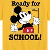 Boys' - Disney - Mickey Mouse Ready For School Short Sleeve Graphic T-Shirt - 2 of 4