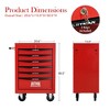 VASIP Rolling Metal Tool Chest with 4 Drawers, Steel Tool Chest Cabinet with Ball Bearing  Drawer Slides for Home,Garage - 2 of 4