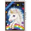 Trends International Kayomi Harai - Lovely Unicorn Framed Wall Poster Prints - 3 of 4