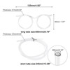 Unique Bargains Reusable Plastic Creative Eyeglasses Straws for Fun Parties 8 Pcs - 2 of 4