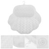 Unique Bargains Shell Shape Bath Pillow 16.93"x15.75"x2.36" White 1 Pc - 2 of 4