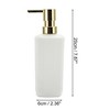 Unique Bargains Classic Vertical Lines Soap Pump Dispenser for Bathroom 350ml 1 Pc - 4 of 4