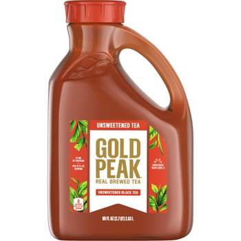 Gold Peak Unsweetened Black Iced Tea Drink - 89 fl oz