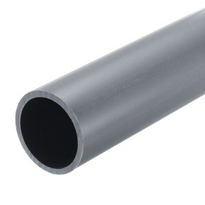 Unique Bargains Water Plumb DIY Crafts High Impact Rigid Round Pipes 8" Length - 1 of 4
