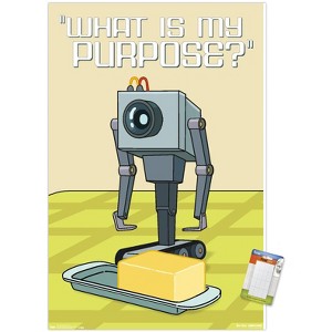 Trends International Rick And Morty - Butter Bot Unframed Wall Poster Prints - 1 of 4