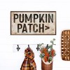 Kendrick Home Pumpkin Patch Arrow Wall Art White - 3 of 4