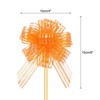 Unique Bargains Bright Metallic Gift Wrapping Large Pull Bow Ribbon for Wedding 5 Pcs - 2 of 4