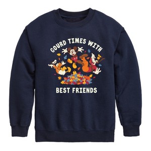 Boys' - Disney - Gourd Times With Best Friends Graphic Long Sleeve Fleece Sweatshirt - 1 of 4