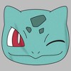 Boy's Pokemon Bulbasaur Wink Face Pull Over Hoodie - 2 of 4