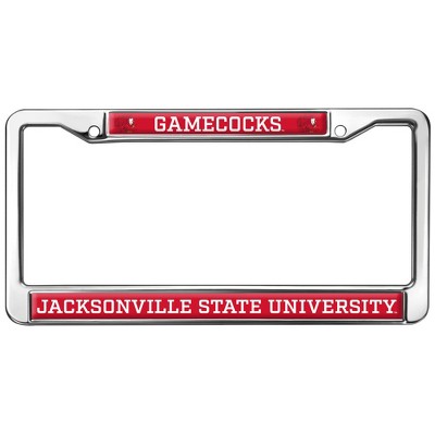 Jacksonville State University Alumni Full Size Standard License Plate Metal Frame