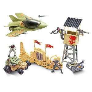 Lanard The Corps! Mission Terrain Battle - 4 Posable Action Figures, 3+ - 1 of 4