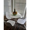 Resenkos Kitchen Table and Chairs Sets,Dining Table Set,5 Pieces Dining Table Set With Solid Wood Leg-Beige - 3 of 4