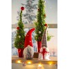 Evergreen Plush Gnome Couple Tabletop Decor, Gray - 3 of 3