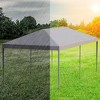 10'x20' Commercial Pop-Up Canopy Tent, Instant Setup Shelter, Portable Outdoor Tent - 2 of 4
