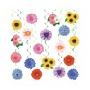 Empire DigiLabs Plastic Flower Swirl Hanging Decoration - 3 of 3