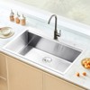 VEVOR 33 inch Kitchen Sink Workstation, 304 Stainless Steel Top Mount Sinks, Drop-In Single Bowl Farmhouse Basin, Silver - 2 of 4