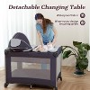 MYKKO Nest Portable Playard in Grey with Carrybag an Shoulder Strap, Lightweight, Packable and Easy Setup Baby Playard - 4 of 4