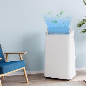 Portable Air Conditioners for Room up to 750 Sq.ft, 14,000 BTU Floor AC , Remote Control, 24-Hour Timer, Window Slider Kit - 1 of 4