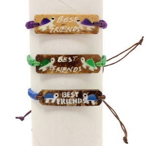 Beachcombers 6" Best Friends Coconut Turtle Bracelet DSP/24 - 1 of 1
