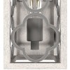 Hunter 5" Gablecrest Wall Light Distressed White Finish for Modern Farmhouse Charm - 2 of 4