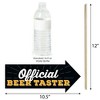Big Dot of Happiness Funny Cheers and Beers to 40 Years - 40th Birthday Party Photo Booth Props Kit - 10 Piece - 2 of 4