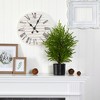 Nearly Natural 2-ft Norfolk Island Pine Natural Look Artificial Tree in Decorative Planter - 3 of 3