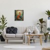 Stupell Industries Vibrant Fox in Forest Foliage Black Framed Floater Canvas Wall Art - 2 of 4