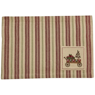 Park Designs Merry Placemat Set - Red
