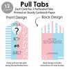 Big Dot of Happiness Boy Baby Gender Reveal - Party Game Pickle Cards - Team Boy or Girl Pull Tabs - Set of 12 - 3 of 4