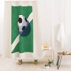 Deny Designs Daniel Coulmann Balls Football Shower Curtain - 2 of 3