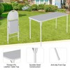 Folding Table & Chair Dining Set of 5 with Padded Tabletop for Hosting, Game Night, or Holiday Celebrations - 3 of 4