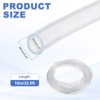 Unique Bargains Clear Hose, Lightweight Plastic Tube - 2 of 4