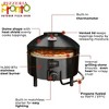Pizzacraft Portable Outdoor Pizza Oven, Stonebaked Pizza Oven, Thermabond Technology, Even Heat Distribution, and 2 Baking Stones, Stainless Steel - 4 of 4