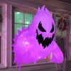 Joyfy 4.5 FT Tall Halloween Inflatable Outdoor Decoration, Inflatable Scary Ghost with Rotating LED for Halloween Window Yard Lawn Outdoor Decoration - 4 of 4