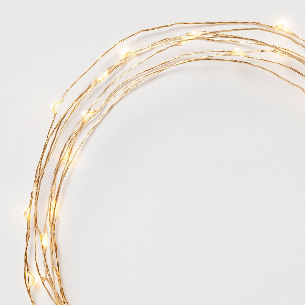 90ct Extended LED Fairy Light Brass - Room Essentials