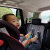 Joybi Black and Gray Child Seat Protection Mat, Protective Cover for Car Seats - 4 of 4
