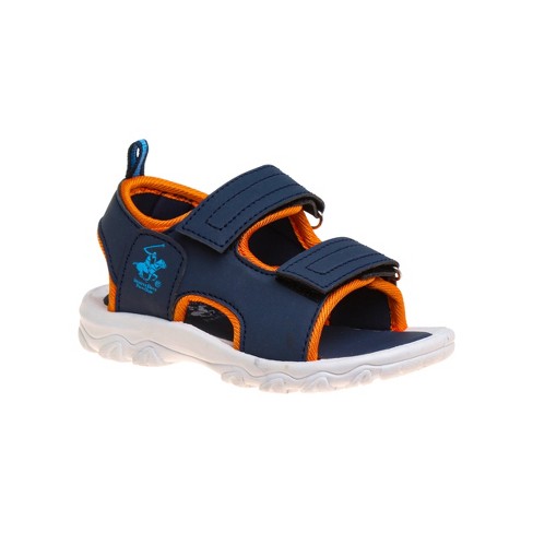 Beverly Hills Polo Club Little Boys Double Strap Toddler Sport Sandals  Sport Sandals Is A Perfect Pick For Family Outings - Blue Camo, 10 : Target