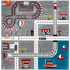 Carousel Kids CRK192 Power Loomed Indoor Rugs - Safavieh Kids - 1 of 4