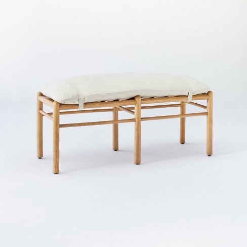 Target hotsell wood bench