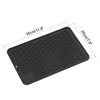 Unique Bargains Kitchen Silicone Heat Resistant Non-slip Dish Drying Mat 11.8" x 7.9" 1 Pc - 3 of 3