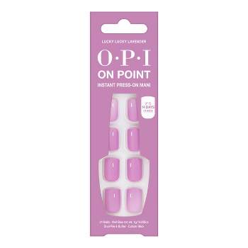 OPI Press-On Fake Nails - Lucky Lavender - 26ct
