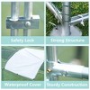 Large Metal Chicken Coop with Run, Walk-in Poultry Chicken Hen House with Waterproof Cover for Outdoor Backyard Farm - 4 of 4